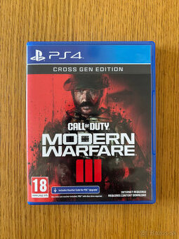 Predam hru Call of Duty Modern Warfare 3 pre PS4