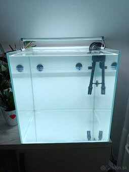 Akvarium optiwhite blau cube 45x45x45cm - 1