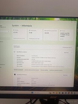 Predam set počitač+klavesnica+myš+monitor