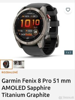 Kupim Garmin fenix 8pro