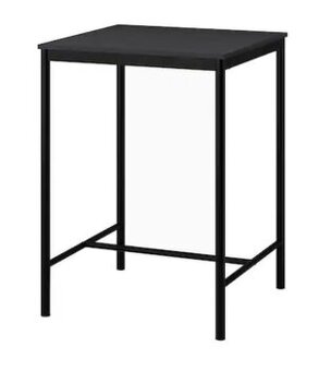 Barový stôl 70x70 + 3 barové stoličky
