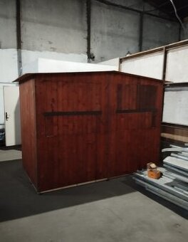 Predám nový drevený predajný stánok