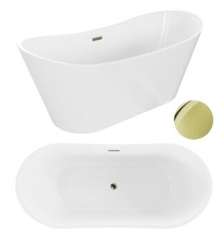 Voľne stojaca vaňa Mexen 150x72 + syfon