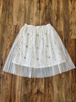 Biela sukňa s kvietkami, Mohito, 34