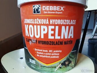 Kúpelňová hydroizolácia Den Braven zbytok zo stavby