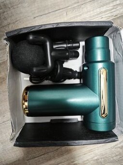 Nová sada, masážna pistol s nadstavcami