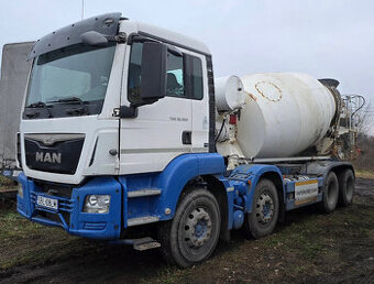 Míchačka betonu MAN TGS 32.360 8x4 9m3