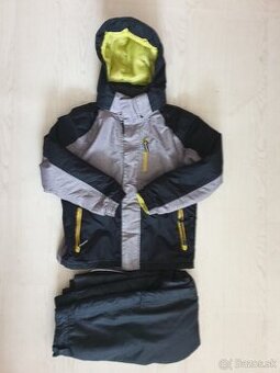 Bunda + otepľovačky Crivit č. 134/140 - ako nové