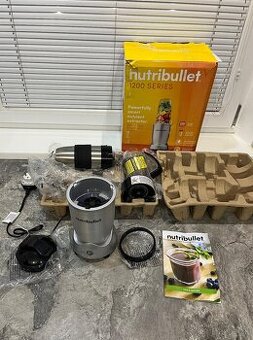 Nový NutriBullet 01410 radu 1200w, nerezová oceľ