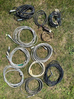 Audio káble na prepojenie akustických zariadení