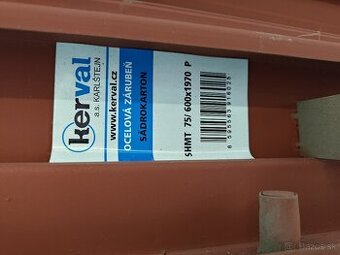 Oceľvé zárubne nové, nepoužité