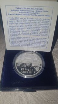 10€ - Svetové kultúrne dedičstvo Drevené chrámy v slovenskej