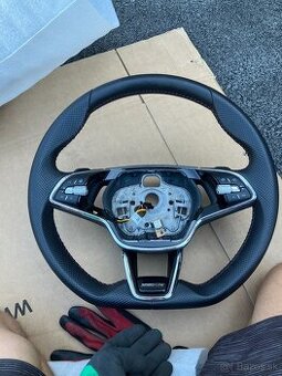 volant skoda octavia 4 iv rs vrs cervena nit BILA NIT