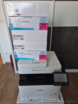 CANON i-sensys 643 Cdw s tonermi v hodnote 90€ zadarmo