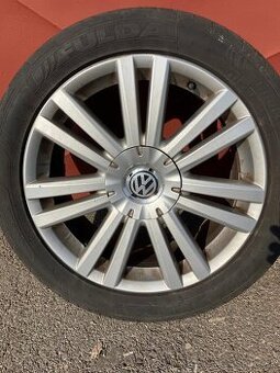 Sada 4 alu kolesa + 4 pneu letné