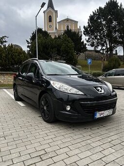Predám Peugeot 207 sw, 1.4., 54kW, čierna metalíza