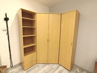 Skrine+písací stôl