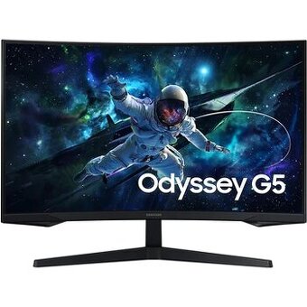 Samsung Odyssey G5 32” QHD 165Hz Curved Gaming Monitor