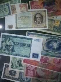 Kupim bankovky platne na uzemi Ceskoslovenska