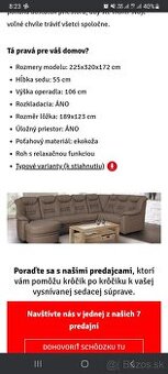 Predam rozkladaciu sedaciu súpravu s úložným priestorom