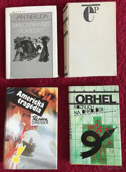 Poviedky, romány, báje, dejiny, biografie