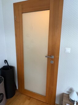 Drevene dvere interierove 80P,Ľ