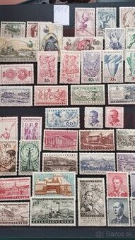 Známky Československo kompletní rok 1958