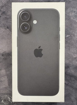 NOVÝ Apple iPhone 16 128 GB Black - záruka 2 roky