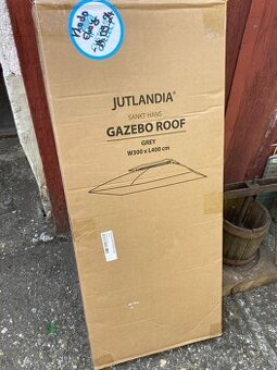 Strecha NOVÁ na Záhradný prístrešok, Altánok,SANKT HANS 4x3m