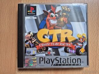 Predám hru na PS1 Crash Team Racing