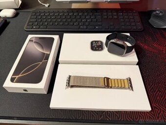 Apple iPhone 16 Pro Max + Watch Ultra 2 2024