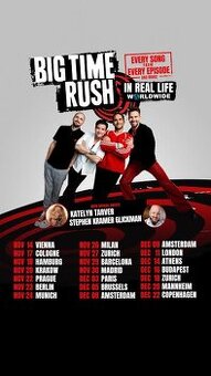 Big Time Rush vstupenky