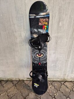 Predám snowboard Nitro Magnum 161 s viazaním K2 Formula