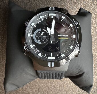 NORTH EDGE HORNET Pánske digitálne hodinky Beh Cyklistika