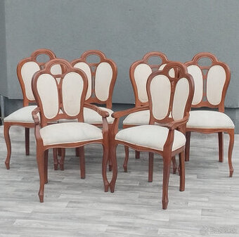 Set talianskych stoličiek ” EDDI ROSSE ” ( 6 ks ) .