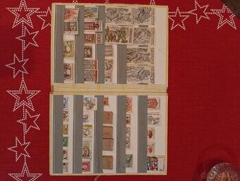 Staré poštové známky v albumoch