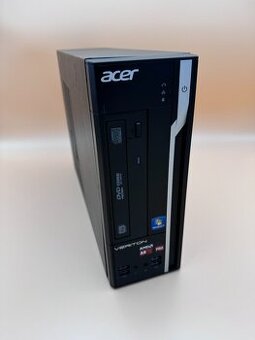 Počítač ACER SFF.Intel AMD A8 4x3,10GHz.8gb ram.120gb SSD.