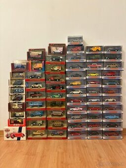 Zbierka kovových modelov Dinky Matchbox Models of yesteryear