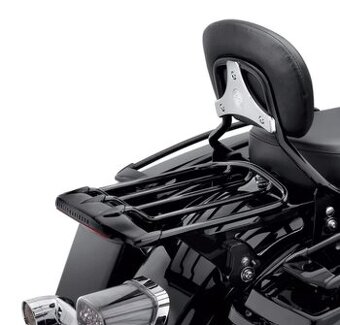 Harley Davidson Air Wing Luggage Rack + Sissy Bar + LED