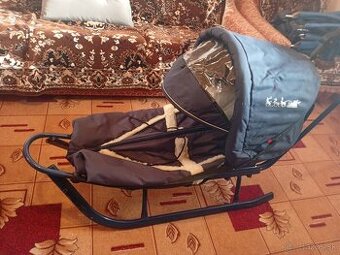 Detské sánky s fusakom