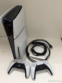 Playstation 5 Slim 1Tb + záruka - 2 original ovládače v cene