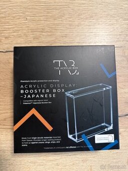 Pokémon Akrylový Japan BoosterBOX