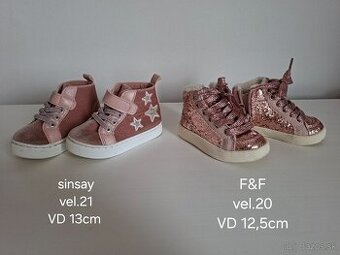 Dievčenské topánočky