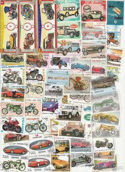 Známky Automobily a motocykle