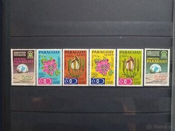 Poštové známky č.849 - Paraguaj - ochrana prírody komplet