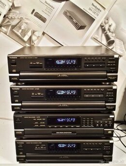 Seria 4x 5-diskovy CD prehravac TECHNICS prevodnik MASH= Cd7