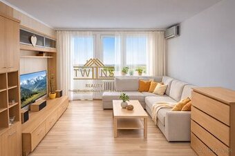 Family friendly 3-izbový byt s klimatizáciou a lodžiou