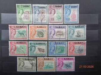Poštové známky - SABAH