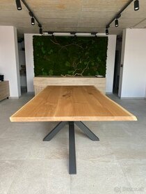 Jedálensky stôl - masívne dubové drevo