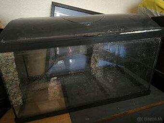 Predám akvárium 54L + filter a osvetlenie klasika